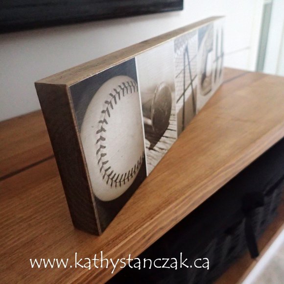 Baseball COACH Block Thank You Gift - Picture 2 of 4